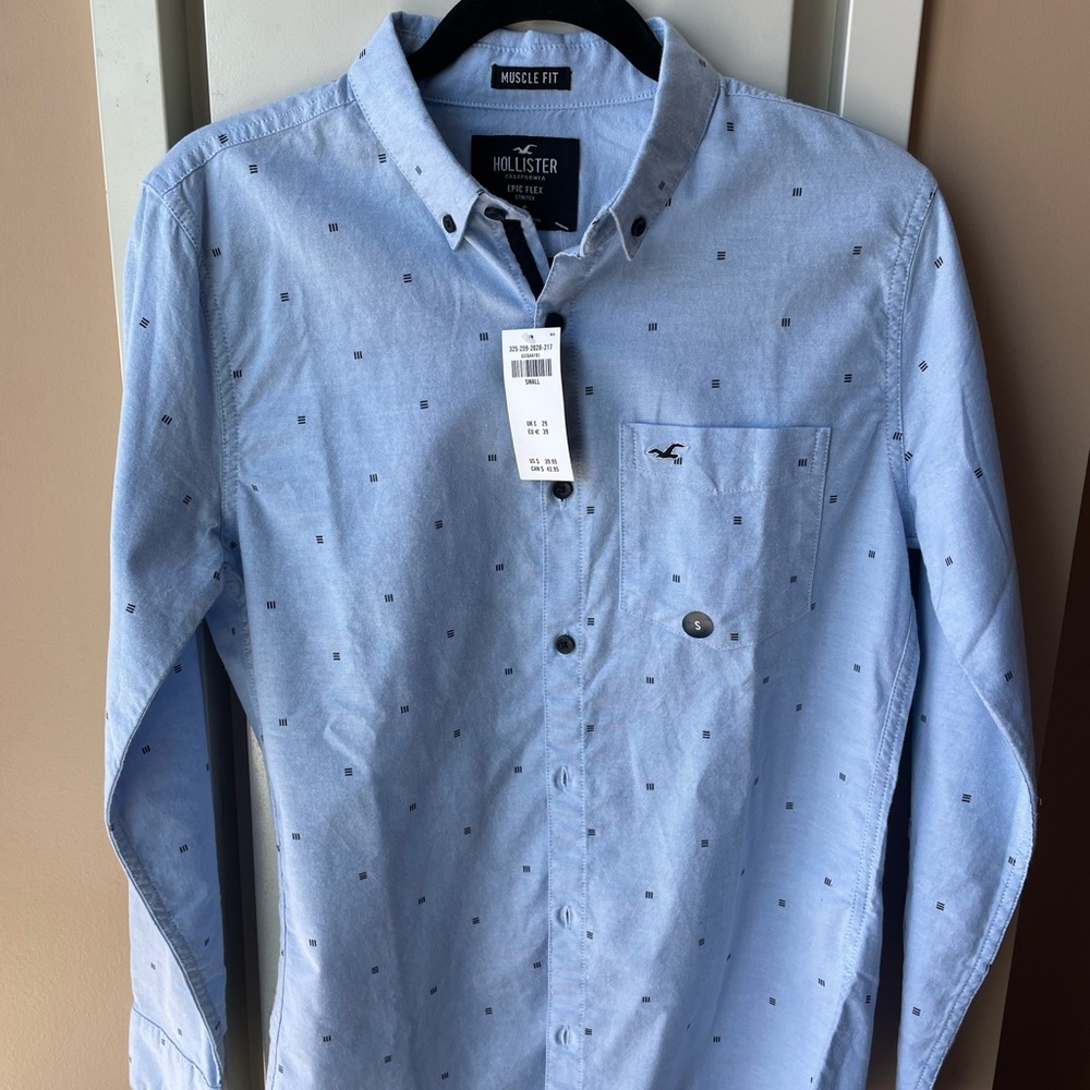 Muscle Fit Stretch Oxford shirt